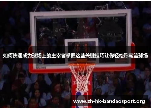 如何快速成为球场上的主宰者掌握这些关键技巧让你轻松称霸篮球场
